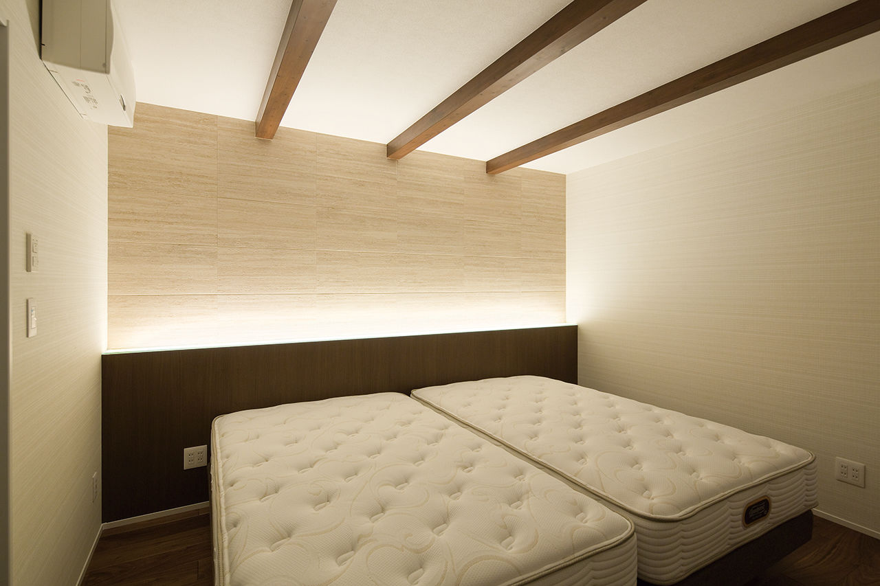 角屋ハウジング 【2階建て/3000万円台/土間/パティオ/屋上/吹抜け/間取図】四季折々の自然が楽しめるホテルライクな住まいの建築実例画像4