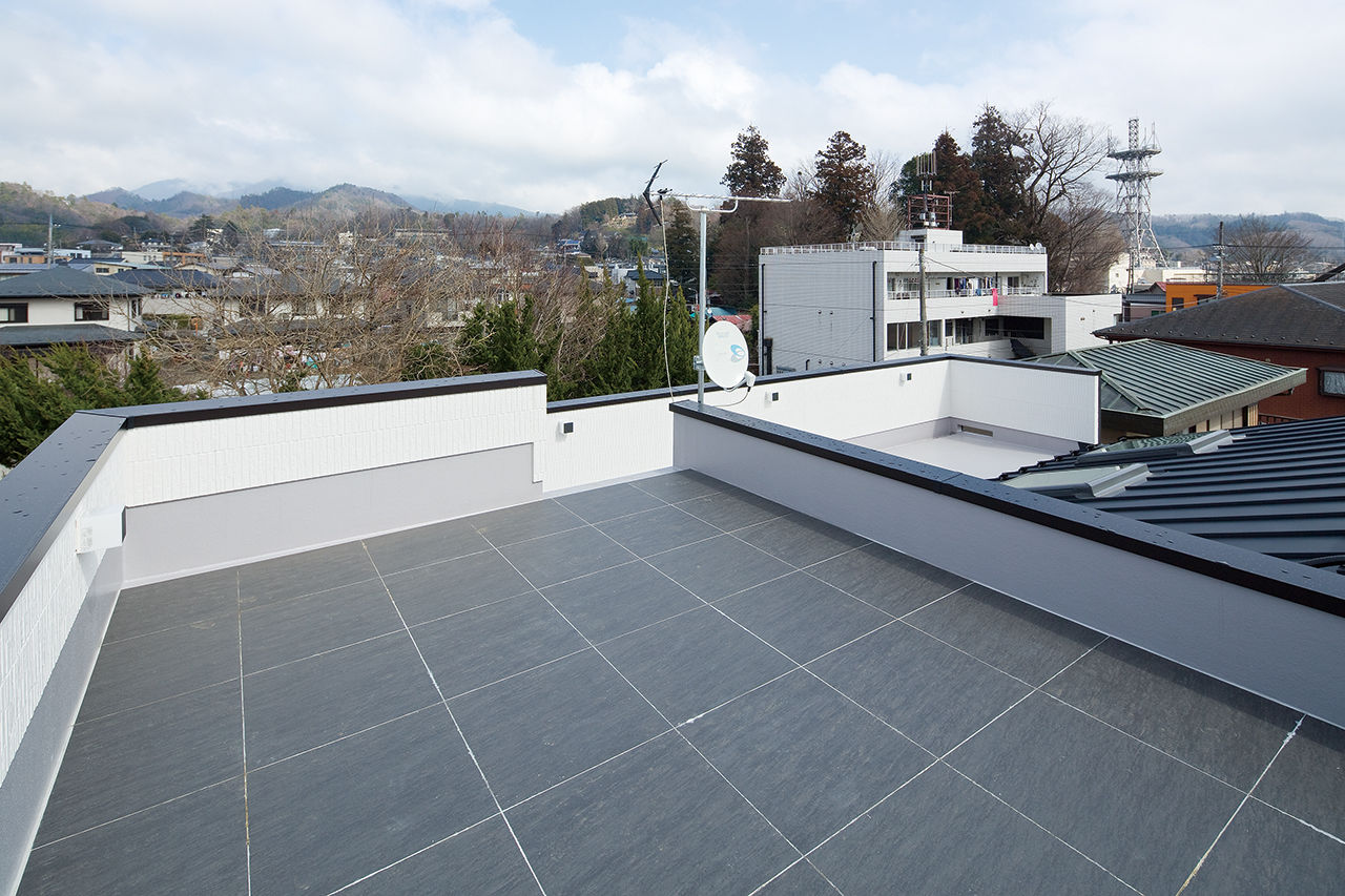 角屋ハウジング 【2階建て/3000万円台/土間/パティオ/屋上/吹抜け/間取図】四季折々の自然が楽しめるホテルライクな住まいの建築実例画像9