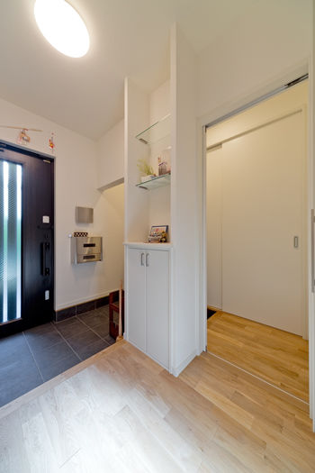 カメヤグローバル 【大阪府/2000万円台/約50坪/大阪市】オークの無垢を使った耐震・耐久性に配慮した家の実例（間取り図有）の建築実例画像8