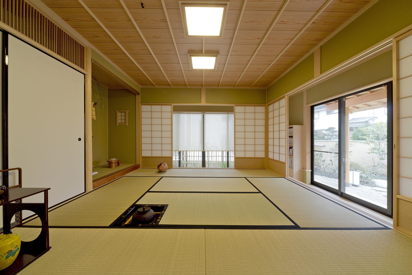 カメヤグローバル 【大阪府/3000万円台/約30坪/堺市】こだわり内観デザイン！茶道を楽しめる和モダンな家の実例の建築実例画像2