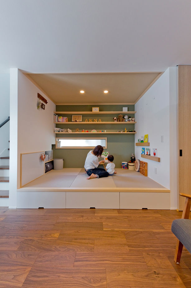 カメヤグローバル 【大阪府/2000万円台/約33坪/堺市】玄関からLDKまでひと続き。回遊動線＋大型収納で、家事も子育ても楽しむの建築実例画像6