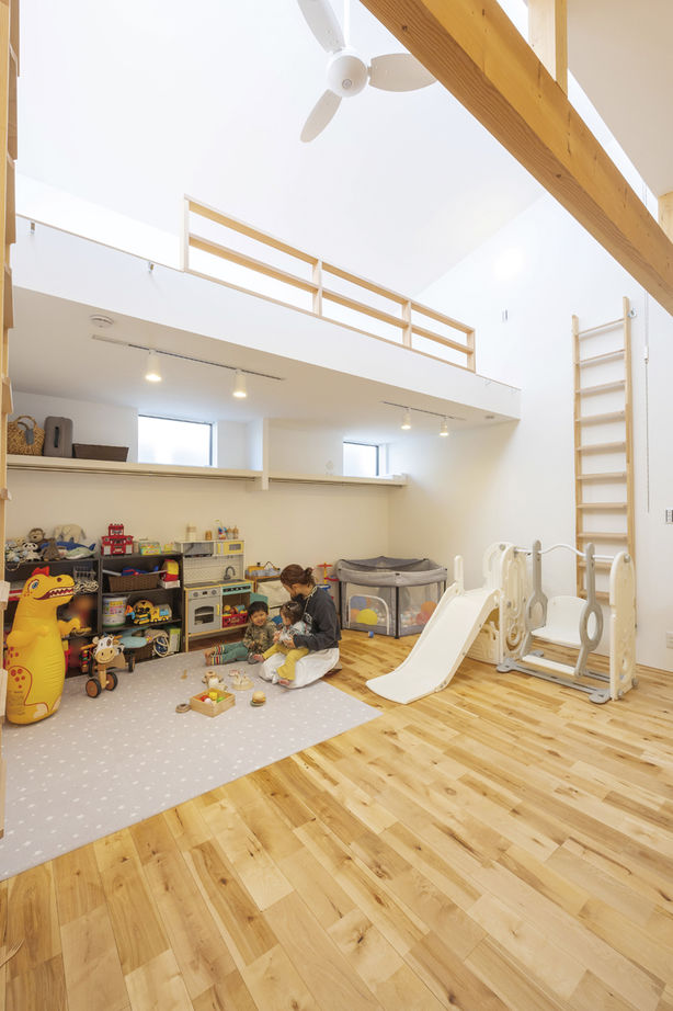 カメヤグローバル 【大阪府/2000万円台/約37坪/岸和田市】光熱費を抑えて暖かく。庭やデッキでアウトドアも楽しむ平屋暮らしの建築実例画像5