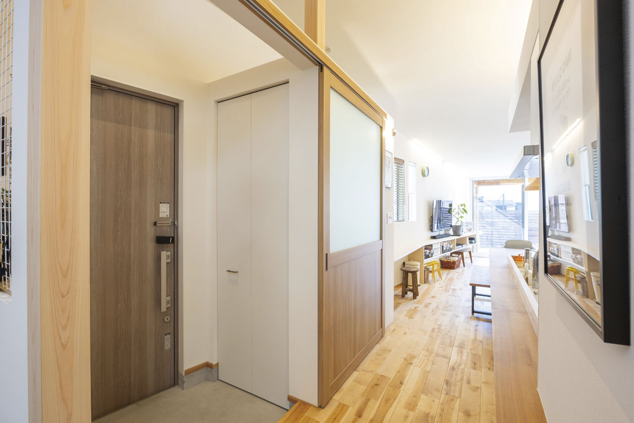 カメヤグローバル 【大阪府/2000万円台/約37坪/岸和田市】光熱費を抑えて暖かく。庭やデッキでアウトドアも楽しむ平屋暮らしの建築実例画像8