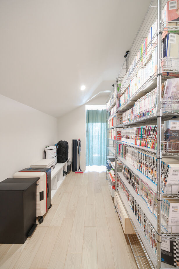 カメヤグローバル 【大阪府/堺市】自然光にあふれる大きな吹抜け空間に、観葉植物が映える家の建築実例画像9