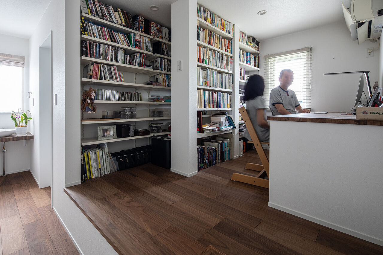 日興ホーム 【3000万円台/こだわりの欧風住宅/179.67平米/間取り図有】家族の「好き」を集めたヨーロッパ風高機能住宅の建築実例画像6