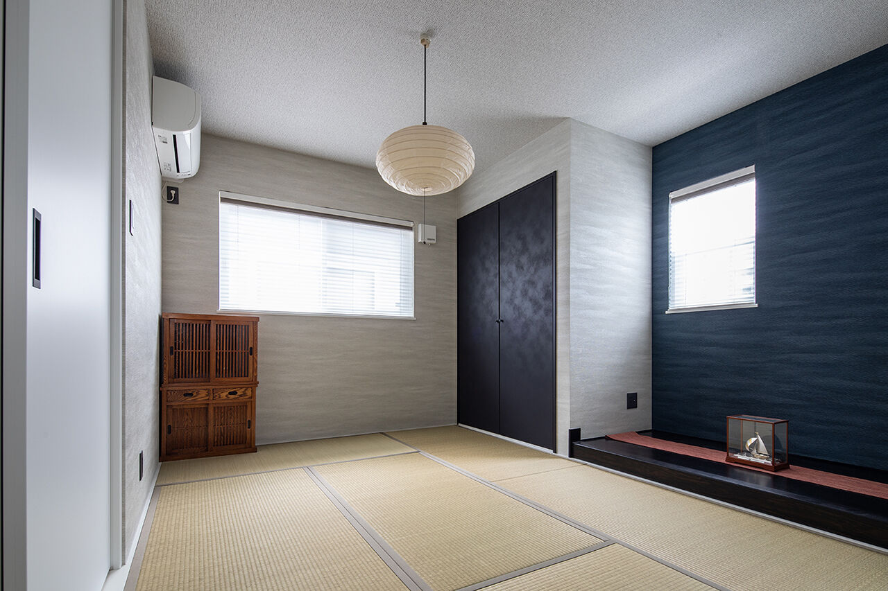 日興ホーム 【3000万円台/こだわりの欧風住宅/179.67平米/間取り図有】家族の「好き」を集めたヨーロッパ風高機能住宅の建築実例画像7