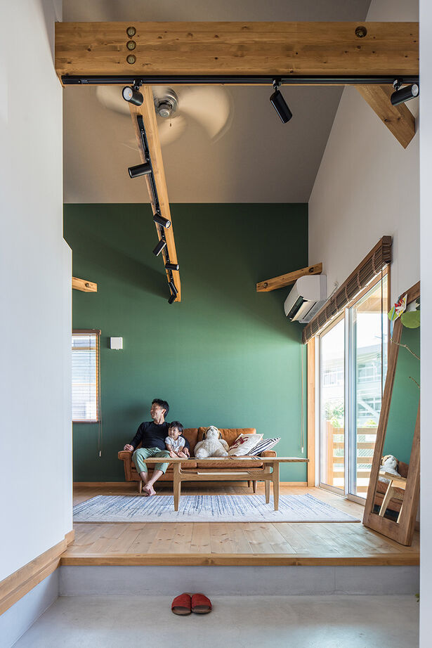 日興ホーム 【2000万円台/西海岸の平屋/81.49平米/間取り図有】西海岸をイメージ。子育てと仕事の両立を応援する家の建築実例画像3