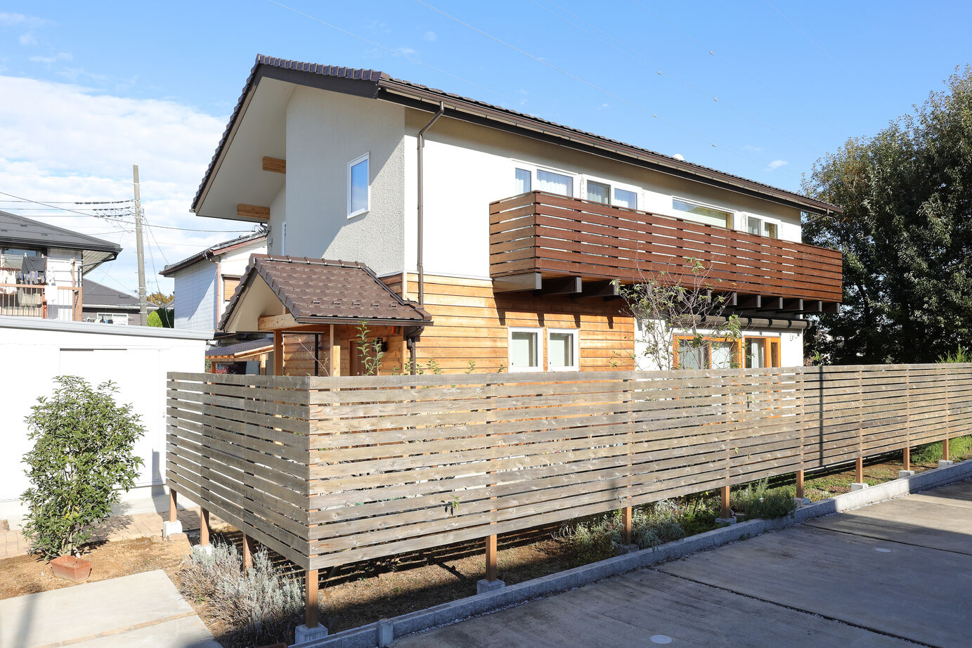 大和屋 野鳥たちのかわいい声をBGMに、爽やかな風が入る森の家の建築実例画像1