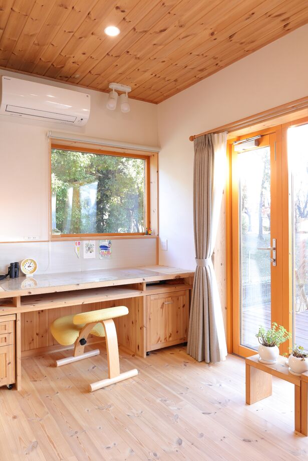 大和屋 野鳥たちのかわいい声をBGMに、爽やかな風が入る森の家の建築実例画像7