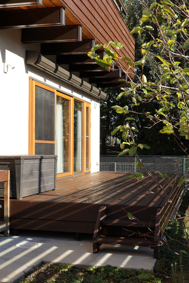 大和屋 野鳥たちのかわいい声をBGMに、爽やかな風が入る森の家の建築実例画像10