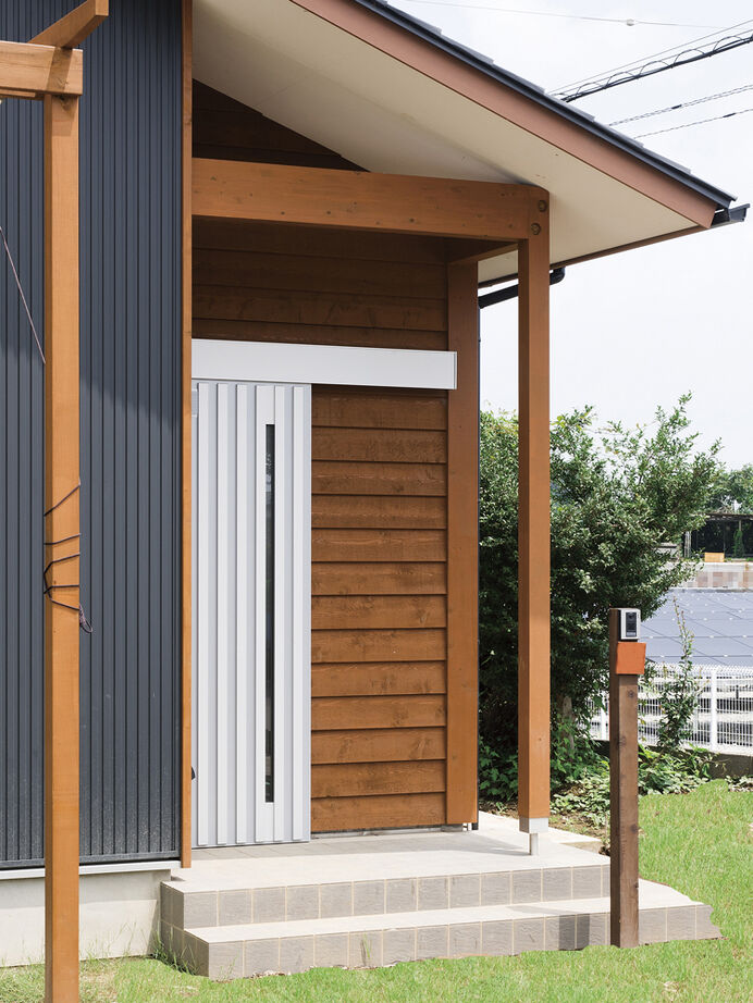 大和屋 抜群の開放感が広がるモダンな木の家の建築実例画像2