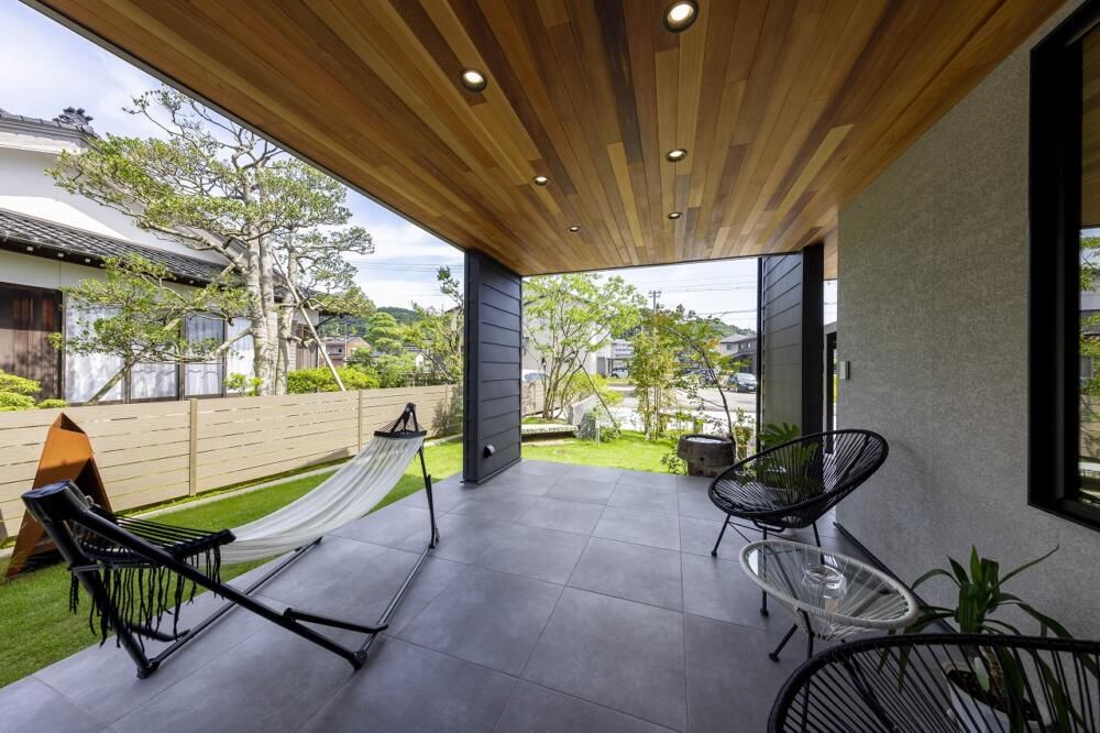 さくら 【富山県/4LDK/タイルテラス/41坪】My home in my favorite gardenの建築実例画像1