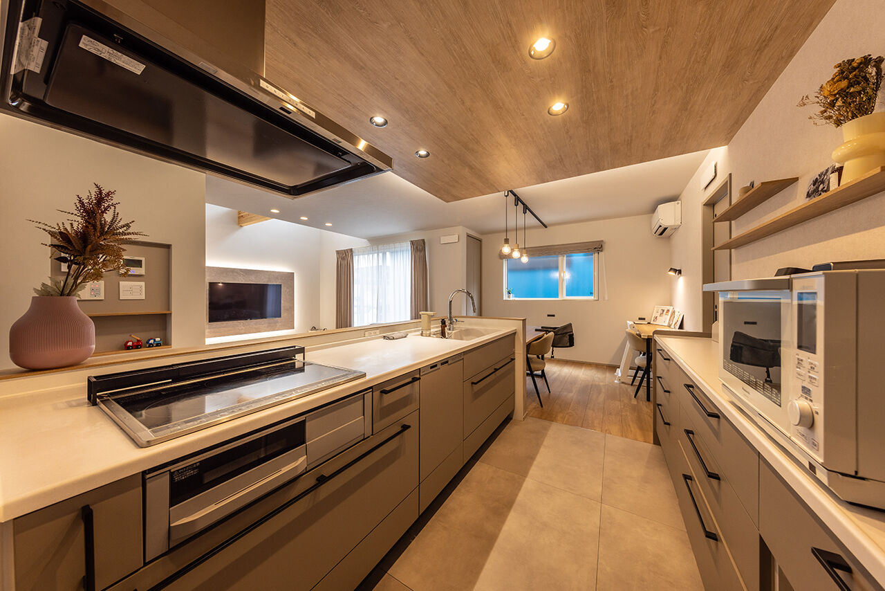 さくら 【石川県/大きな吹き抜け/ヌック/32坪】育児の「3Way家事動線」搭載の建築実例画像7