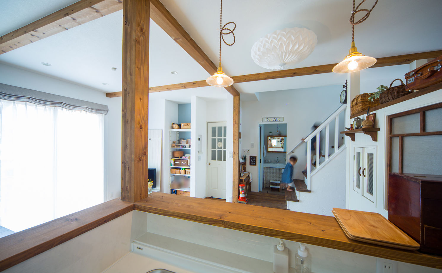 i leaf labo （アイリーフラボ） 【京都府京田辺市/2000万円台/30坪/3LDK/間取り有】北欧ナチュラルでおしゃれな雑貨アーティストの2階建ての建築実例画像5