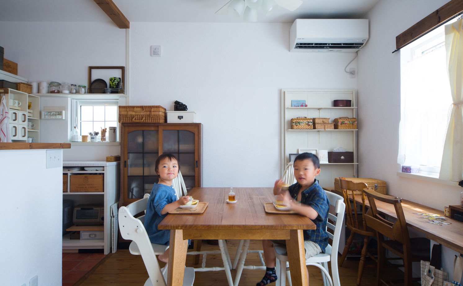 i leaf labo （アイリーフラボ） 【京都府京田辺市/2000万円台/30坪/3LDK/間取り有】北欧ナチュラルでおしゃれな雑貨アーティストの2階建ての建築実例画像7