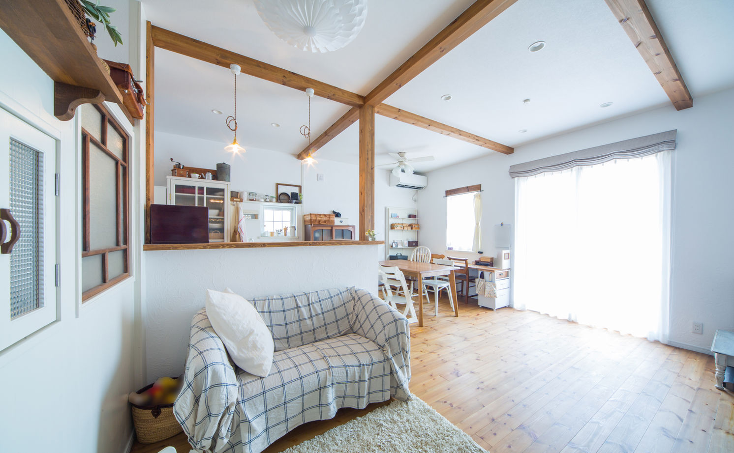 i leaf labo （アイリーフラボ） 【京都府京田辺市/2000万円台/30坪/3LDK/間取り有】北欧ナチュラルでおしゃれな雑貨アーティストの2階建ての建築実例画像8