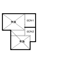 i leaf labo （アイリーフラボ） 【京都府/2000万円台/28坪/3LDK】狭小地で2000万円台で実現したナチュラルカッコいいお家（間取り図有）の間取り図（3LDK）ロフト