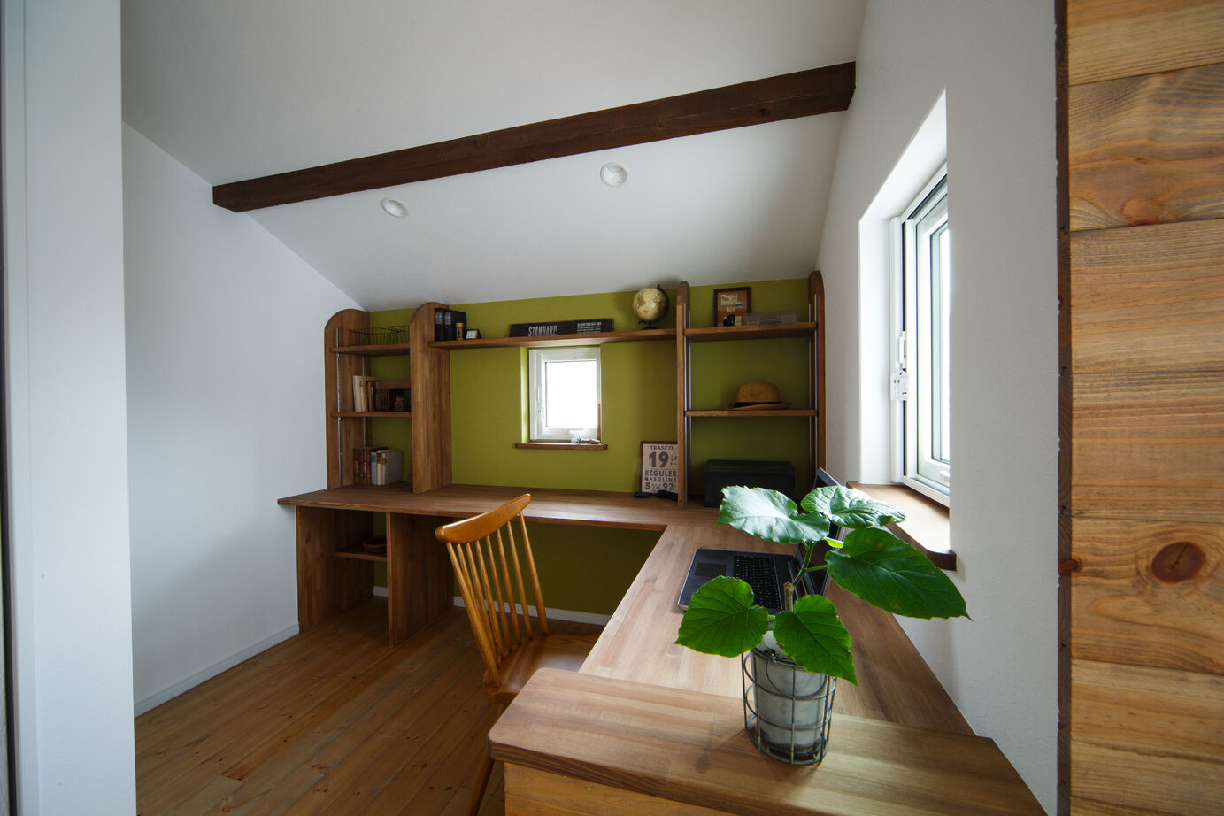 i leaf labo （アイリーフラボ） 【京都府/2000万円台/28坪/3LDK】狭小地で2000万円台で実現したナチュラルカッコいいお家（間取り図有）の建築実例画像9