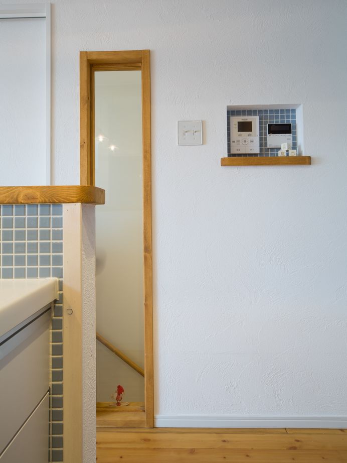 i leaf labo （アイリーフラボ） 【京都市/2000万円台/3LDK/狭小20坪台】スキップフロア3階建てのナチュラルカッコいいお家（間取り図有）の建築実例画像9