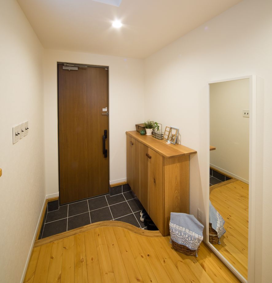 i leaf labo （アイリーフラボ） 【京都市/2000万円台/3LDK/狭小20坪台】スキップフロア3階建てのナチュラルカッコいいお家（間取り図有）の建築実例画像15