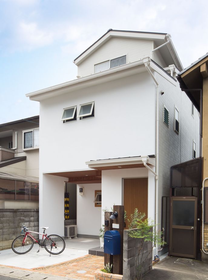 i leaf labo （アイリーフラボ） 【京都市/2000万円台/3LDK/狭小20坪台】スキップフロア3階建てのナチュラルカッコいいお家（間取り図有）の建築実例画像16