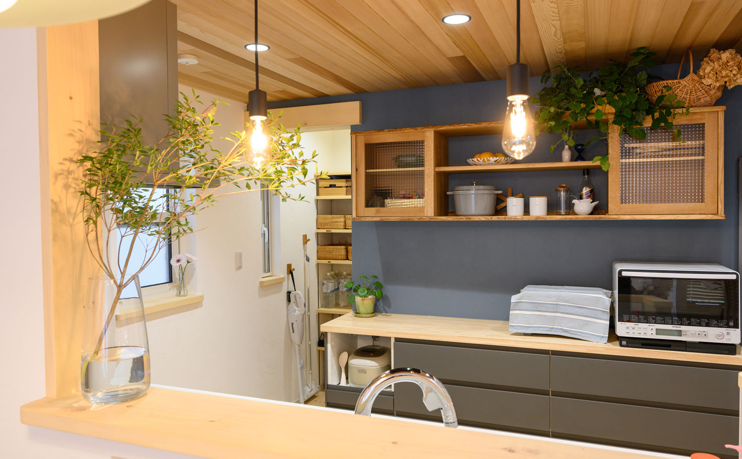 i leaf labo （アイリーフラボ） 【京都府向日市/2000万円台/北欧風/狭小/車2台/4LDK/間取り】収納充実！家事ラク＆お家カフェのような空間の建築実例画像3