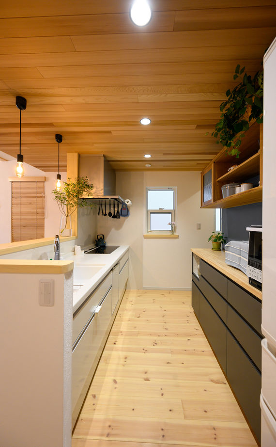 i leaf labo （アイリーフラボ） 【京都府向日市/2000万円台/北欧風/狭小/車2台/4LDK/間取り】収納充実！家事ラク＆お家カフェのような空間の建築実例画像8