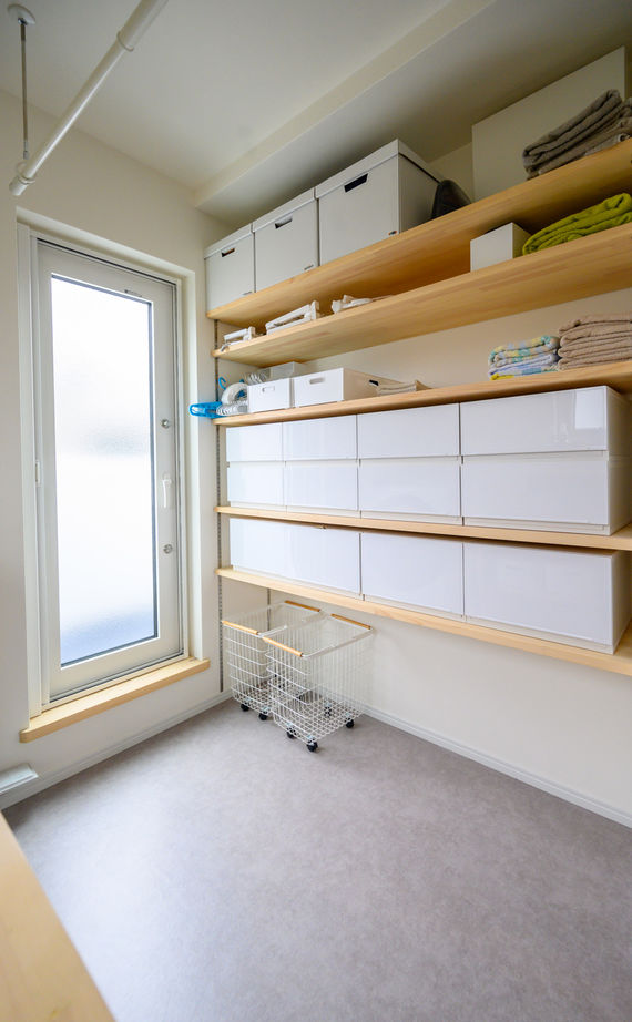 i leaf labo （アイリーフラボ） 【京都府向日市/2000万円台/北欧風/狭小/車2台/4LDK/間取り】収納充実！家事ラク＆お家カフェのような空間の建築実例画像12