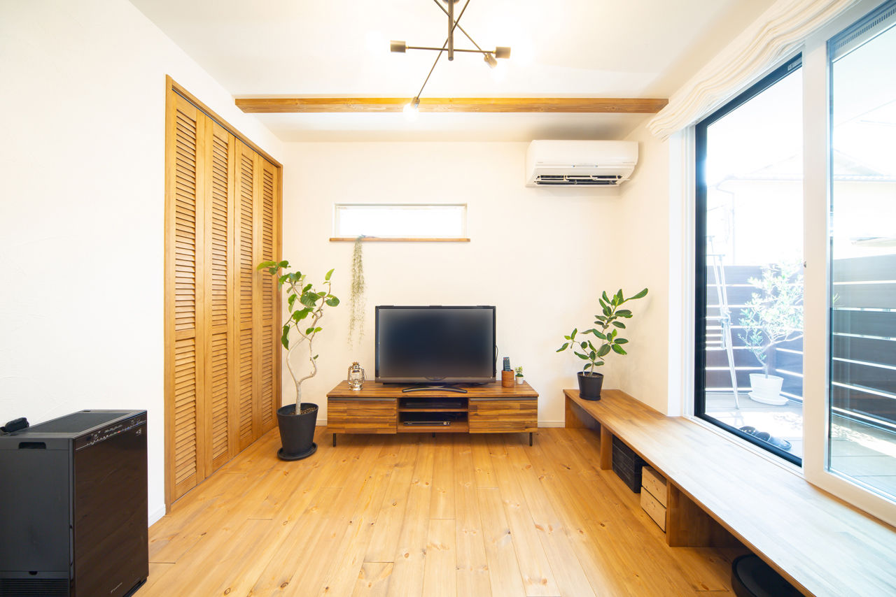 i leaf labo （アイリーフラボ） 【京都市/北欧風/2000万円台/狭小/4LDK /間取り有】ナチュラルカフェ風な家｜女性建築士で家事楽間取りの建築実例画像4