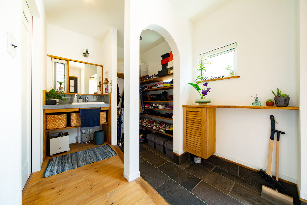 i leaf labo （アイリーフラボ） 【京都市/北欧風/2000万円台/狭小/4LDK /間取り有】ナチュラルカフェ風な家｜女性建築士で家事楽間取りの建築実例画像7