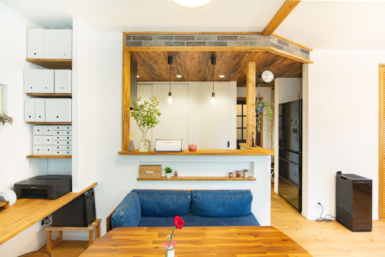 i leaf labo （アイリーフラボ） 【京都市/北欧風/2000万円台/狭小/4LDK /間取り有】ナチュラルカフェ風な家｜女性建築士で家事楽間取りの建築実例画像8