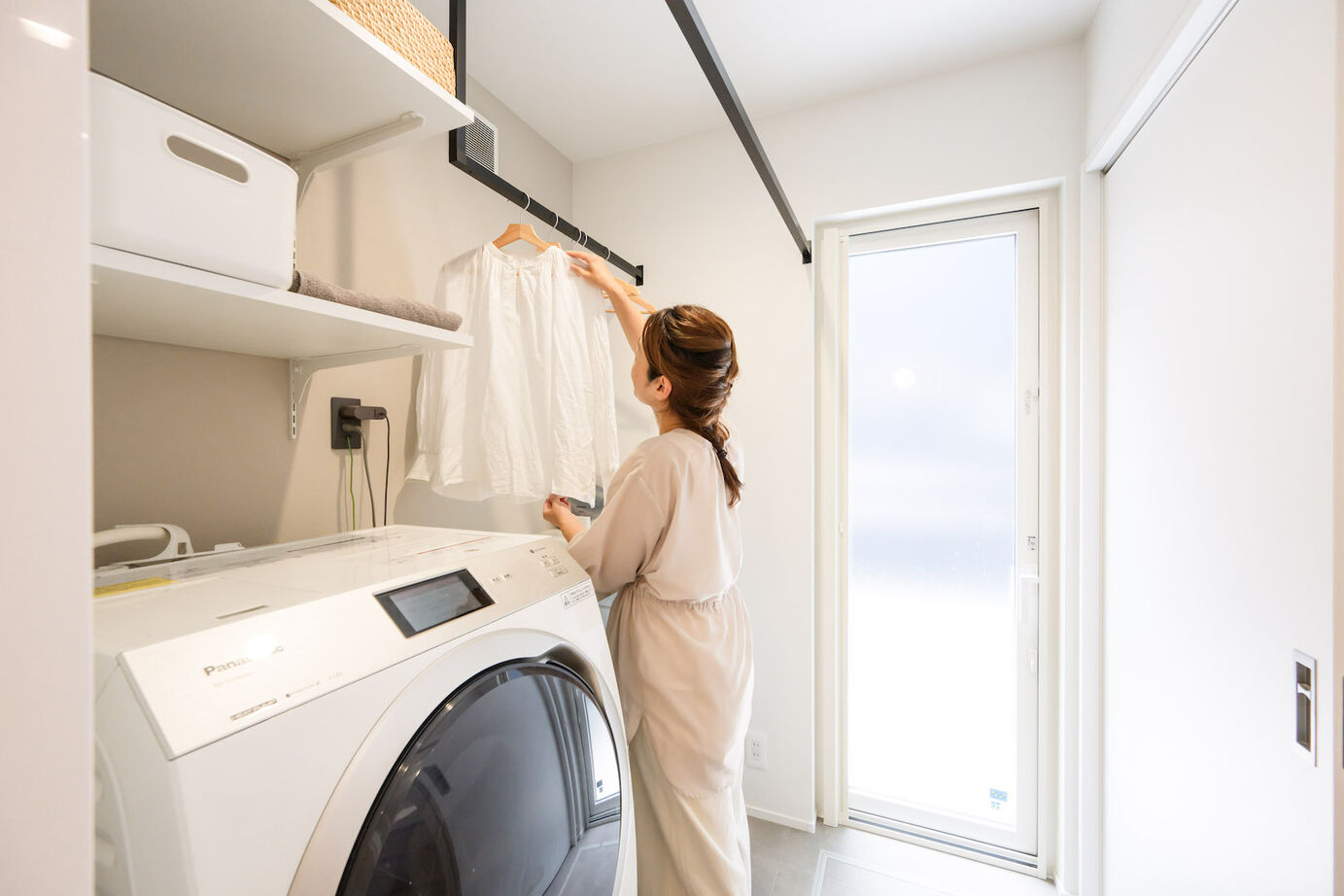 i leaf labo （アイリーフラボ） 【家事ラク動線/2000万円台/吹き抜け/2階建て/間取り】採光＆動線にこだわったテラスを囲むコの字型の家の建築実例画像10