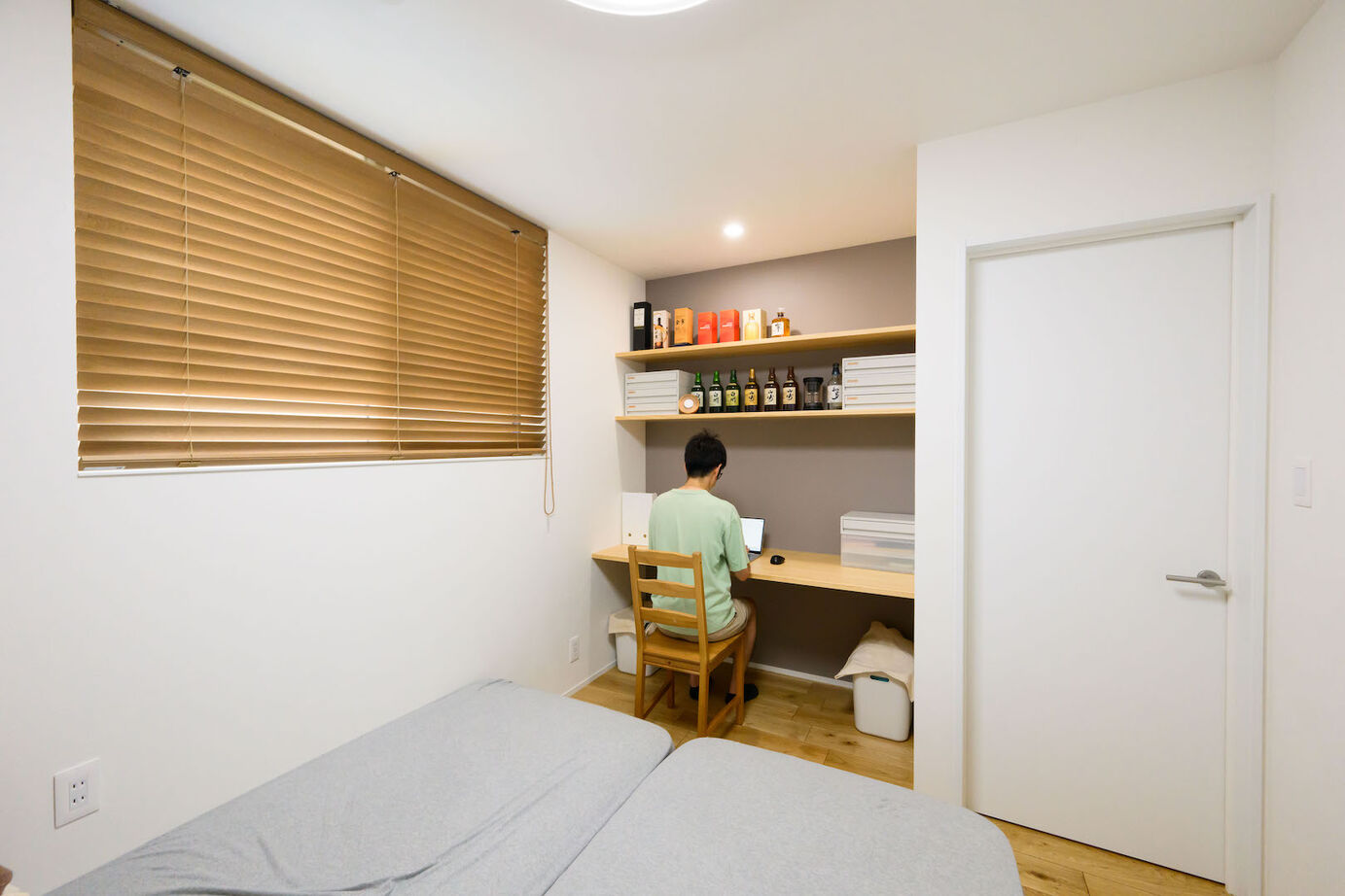 i leaf labo （アイリーフラボ） 【家事ラク動線/2000万円台/吹き抜け/2階建て/間取り】採光＆動線にこだわったテラスを囲むコの字型の家の建築実例画像14