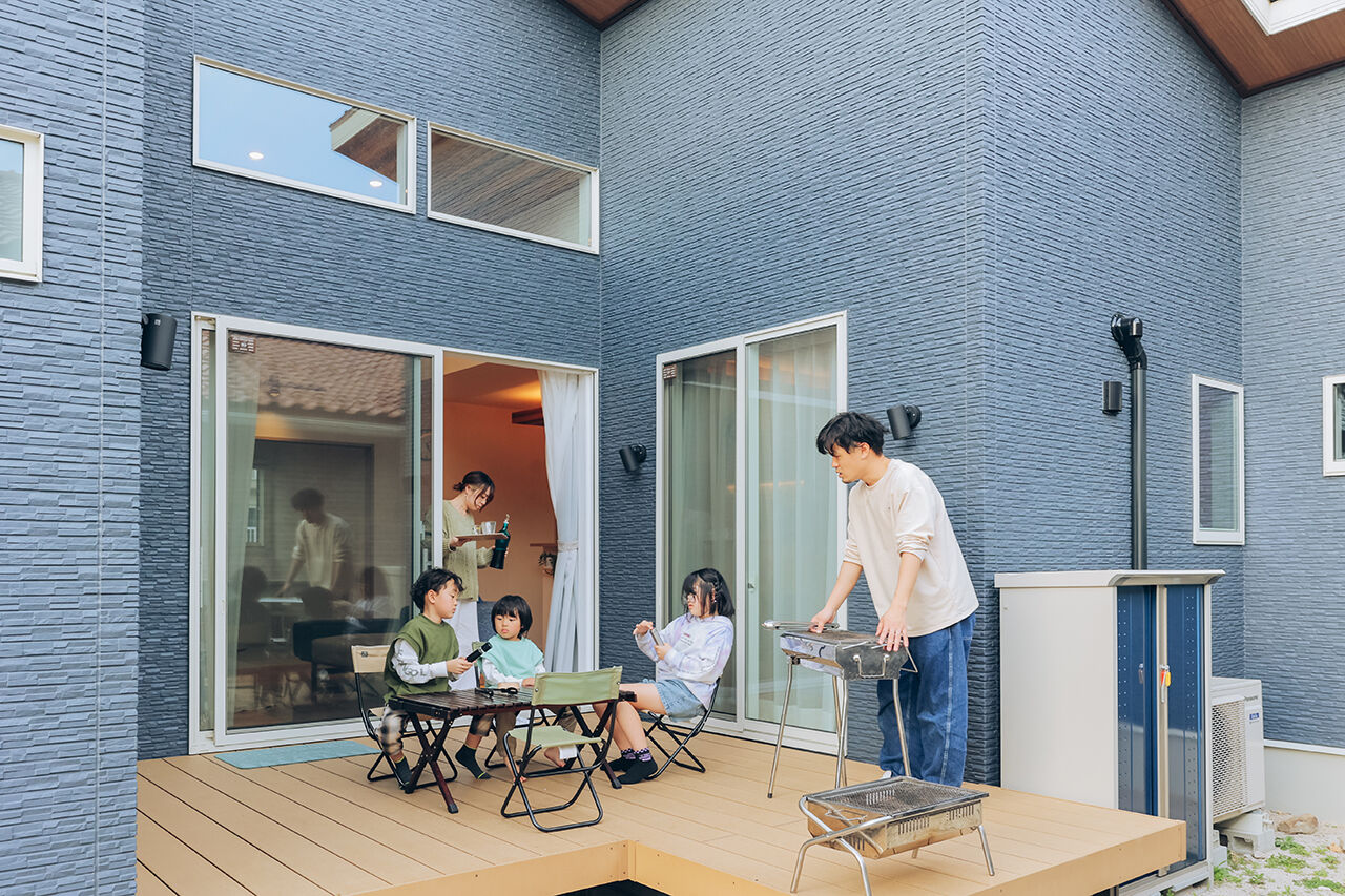 アート建工 【間取図有｜2000万円台前半｜平屋】子育て＆家事ラク動線で負担軽減。休日はウッドデッキでバーベキューの建築実例画像8