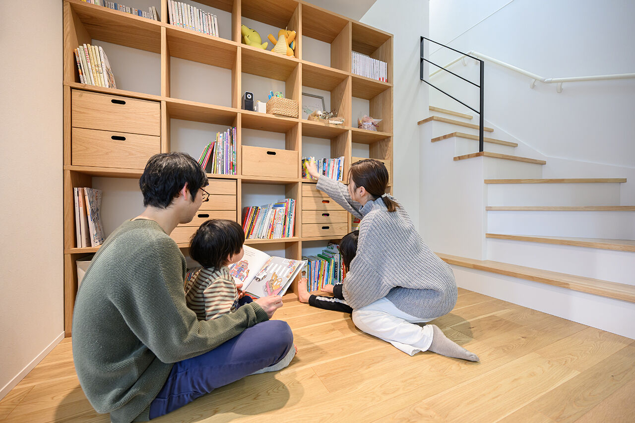 アート建工 【2000万円台前半｜スキップフロア】子どもたちが伸び伸び遊べる空間づくり。耐震性もしっかりとの建築実例画像4