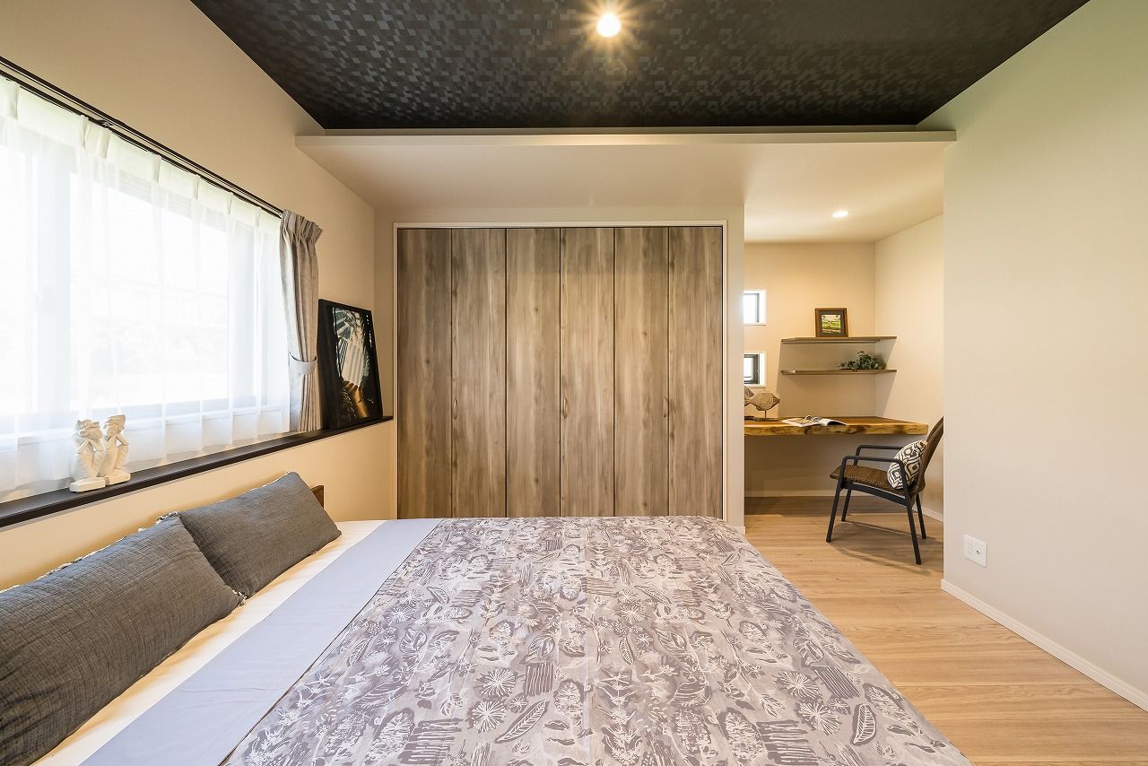 Kayu style ハウス 【本体価格2588万円/30.8坪/平屋】リゾート地のヴィラをイメージした平屋の住まいの建築実例画像8