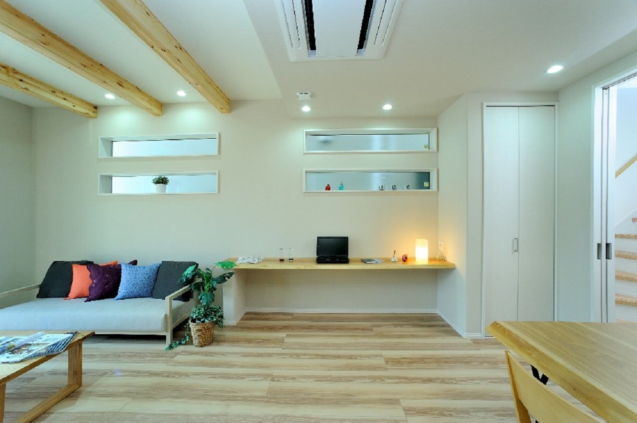 ジャストホーム（越谷・草加） 【1000万円台/30坪/間取り/埼玉/越谷】家事や収納も楽しくスッキリと。家族の絆が深まる工夫がいっぱいの家の建築実例画像2