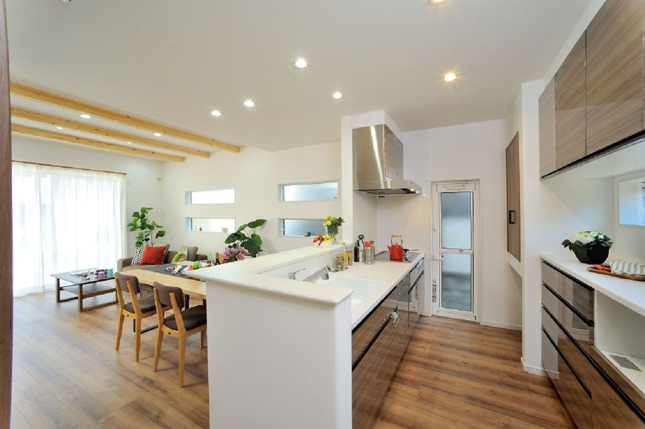 ジャストホーム（越谷・草加） 【1000万円台/30坪台/間取り/埼玉】生活導線にこだわった間取りで家事ラク。広々LDKに家族が集まる住まいの建築実例画像5