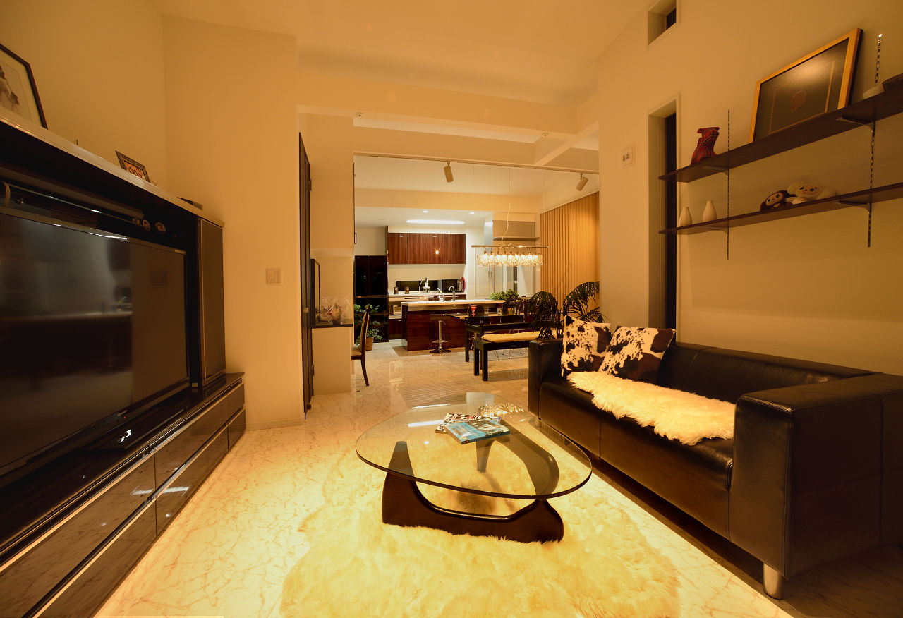 ジャストホーム（越谷・草加） 【2000万円台/30坪台/間取り/埼玉/越谷】２階LDKでプライバシーにも配慮 重厚感溢れるラグジュアリーな空間の建築実例画像6