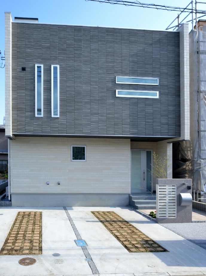 ジャストホーム（越谷・草加） 【2000万円台/間取り/40坪/バルコニー/草加】縦横の広がりをもたらすスキップフロア＋吹き抜けで開放的な家の建築実例画像2