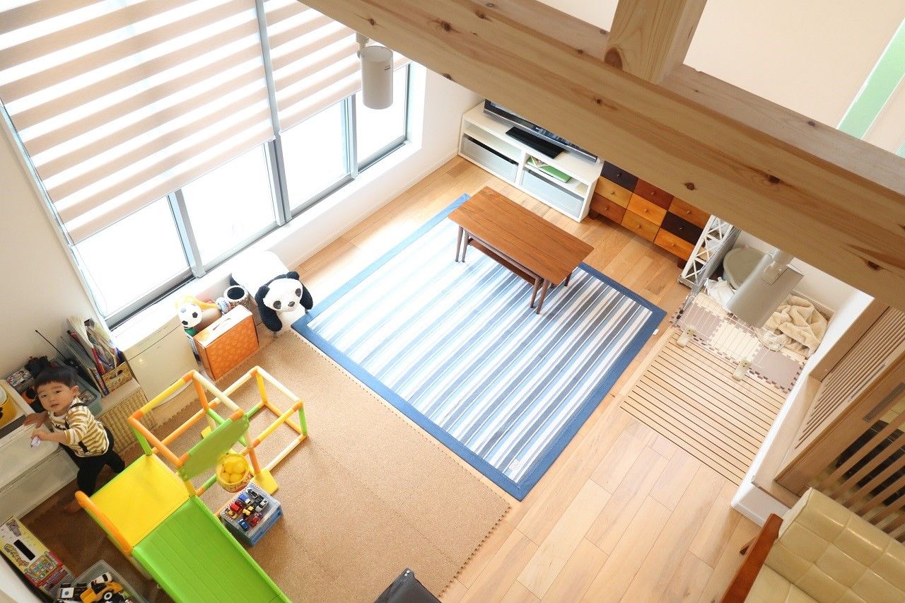 ジャストホーム（越谷・草加） 【2000万円台/30坪台/間取り/埼玉/越谷】木の温もり溢れる心地よいリビングとボルダリングウォールのある家の建築実例画像3