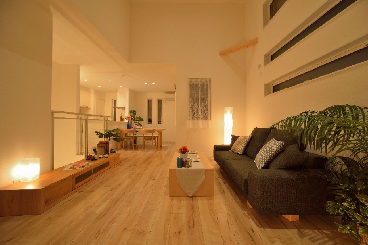 ジャストホーム（越谷・草加） 【約2000万円/30坪台/間取り/埼玉/草加】吹き抜け+明るいダイニングで開放感抜群 リゾート気分を味わえる家の建築実例画像6