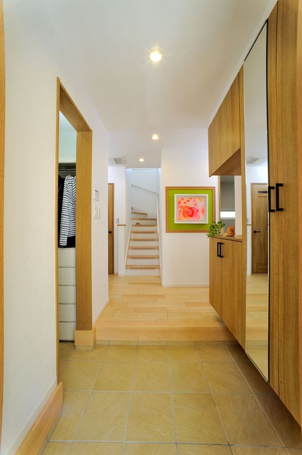 ジャストホーム（越谷・草加） 【吹抜け/2階リビング/バルコニー/38坪/間取り/越谷】家の中心に配置したバルコニーが空間をつなぐ住まいの建築実例画像9