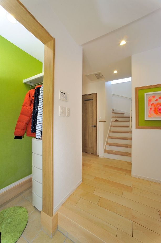 ジャストホーム（越谷・草加） 【吹抜け/2階リビング/バルコニー/38坪/間取り/越谷】家の中心に配置したバルコニーが空間をつなぐ住まいの建築実例画像10