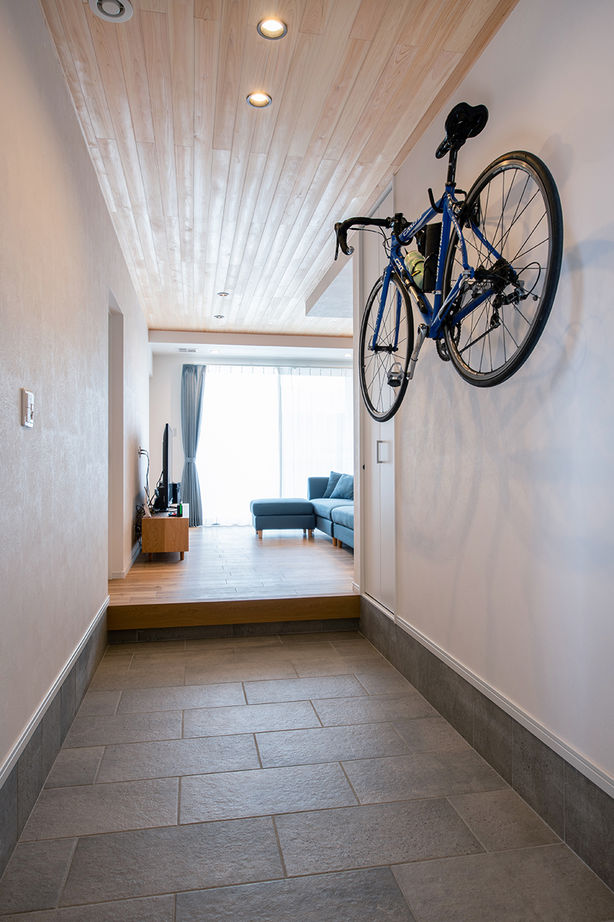 渡邊工務店 【愛知/平屋/30坪台/間取り図】全館空調で広々大空間リビングを実現！アウトドアリビングを愉しむ平屋の建築実例画像2