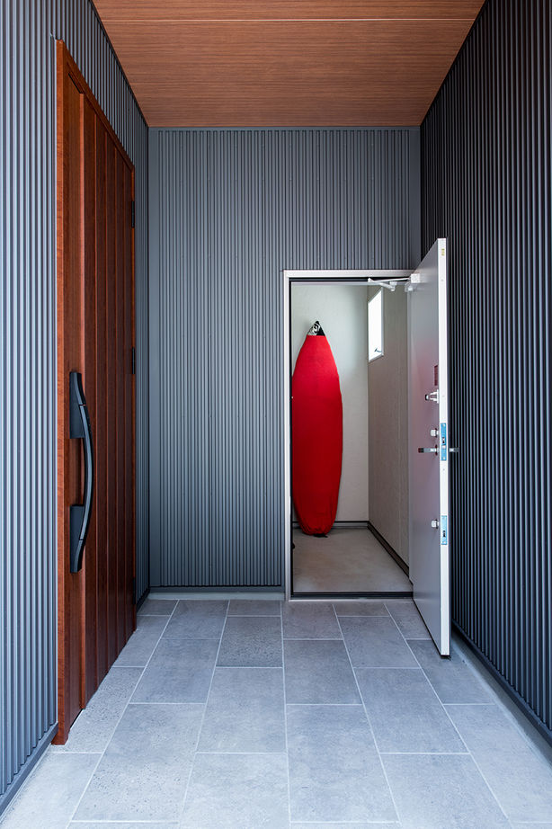 渡邊工務店 【愛知/平屋/30坪台/間取り図】全館空調で広々大空間リビングを実現！アウトドアリビングを愉しむ平屋の建築実例画像10