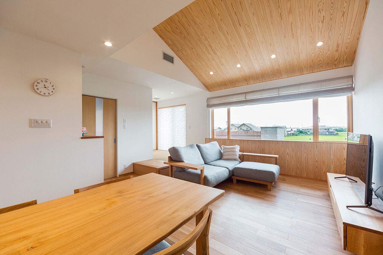 渡邊工務店 【愛知/二世帯住宅/70坪台】健康を気遣うご夫婦が安心できる、全館空調×空気浄化でクリーンな暮らしの建築実例画像2