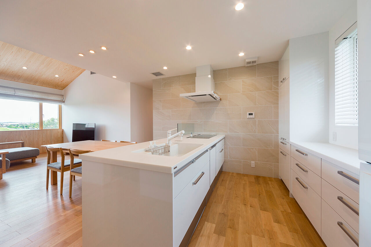 渡邊工務店 【愛知/二世帯住宅/70坪台】健康を気遣うご夫婦が安心できる、全館空調×空気浄化でクリーンな暮らしの建築実例画像4