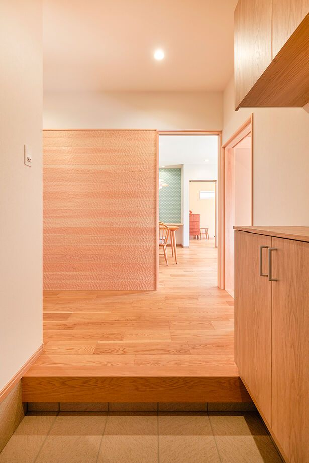 渡邊工務店 【愛知/平屋/30坪台/2000万円台】和×洋がセンスよく調和する、夫婦ふたりで快適に暮らすモダン平屋の建築実例画像7