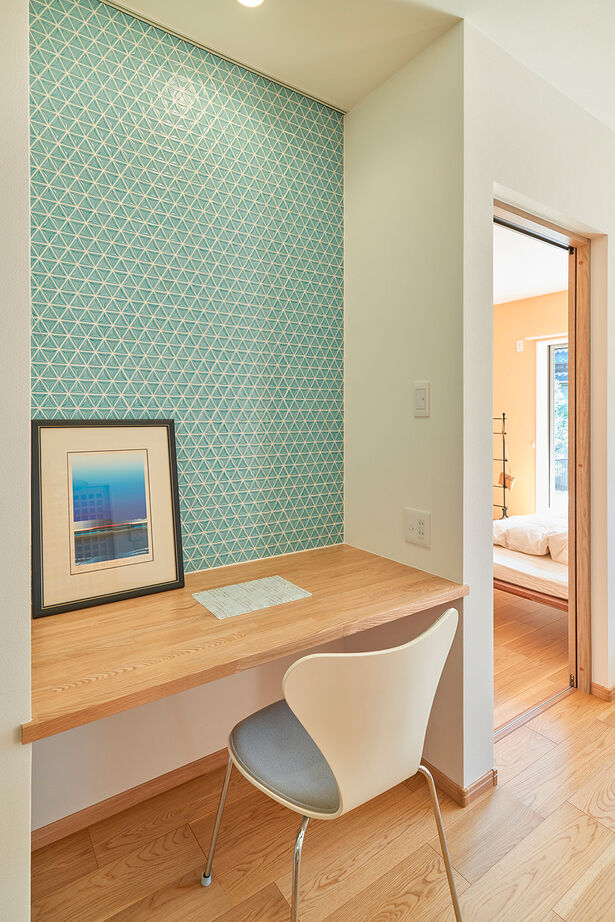 渡邊工務店 【愛知/平屋/30坪台/2000万円台】和×洋がセンスよく調和する、夫婦ふたりで快適に暮らすモダン平屋の建築実例画像9